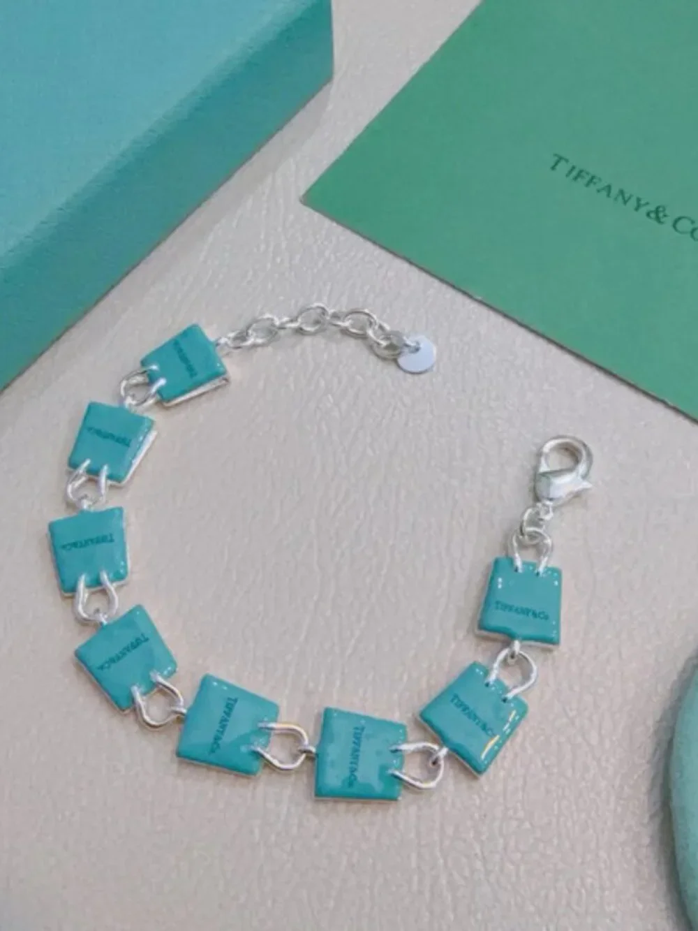Tiffany & Co. Blue Clasp Bracelet